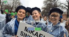 Desktop Screenshot of mikaelinsinikellot.fi